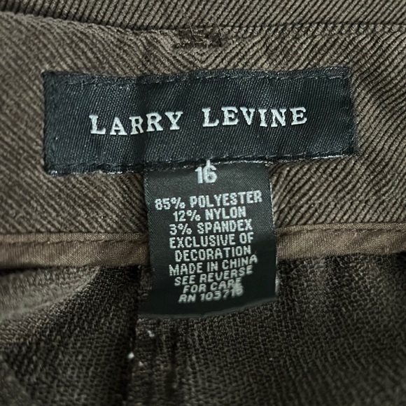 Larry Levine Lightweight Corduroy Pants size 16 - Picture 6 of 7